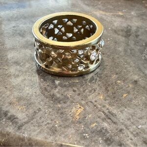 Dyrberg Kern Gold and Diamond Women's Ring